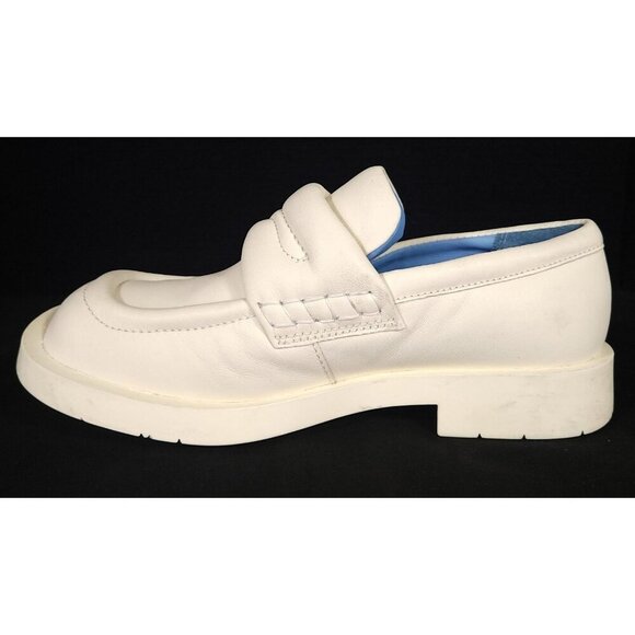 CamperLab Mil 1978 Padded Leather Loafers 37 US 7 Womens Ivory Camper Lab $245 - Picture 6 of 13